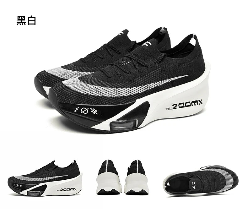 Unisex Running Shoes – Carbon Plate, Breathable and Ultralight