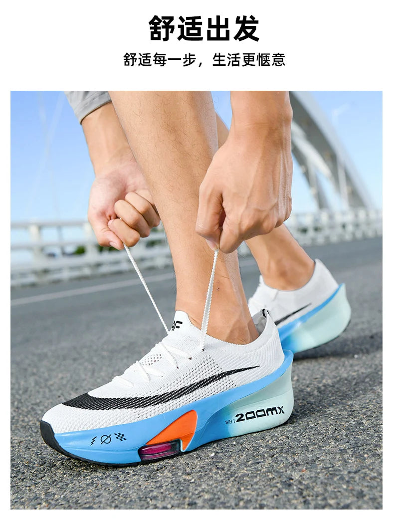 Unisex Running Shoes – Carbon Plate, Breathable and Ultralight