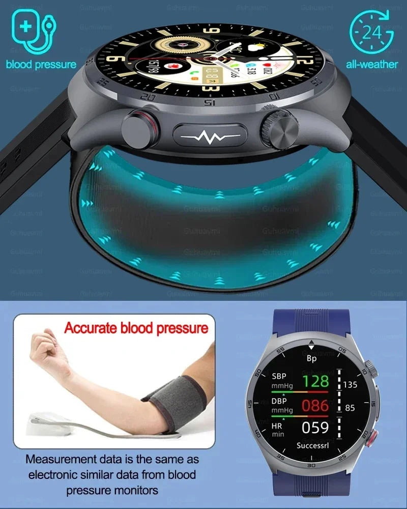 GUHUAVMI DT Watch Ultra 2025 – Men’s Smartwatch