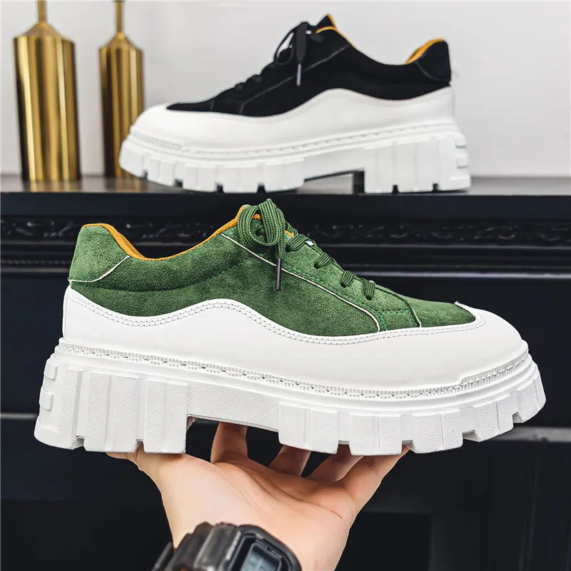 AeroStep Platform – Men’s Chunky & Breathable Sneakers