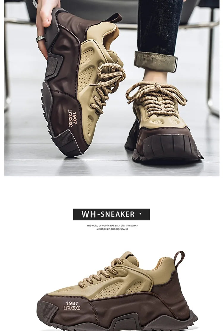 Men's Designer Sneakers – Comfort & Height Boost