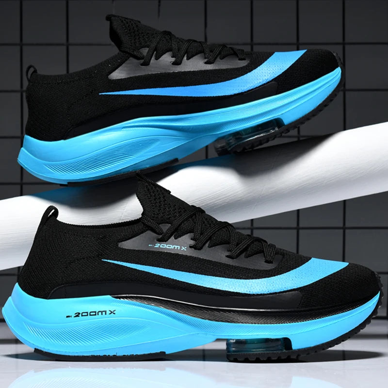 Baskets couple – Chaussures de running pour hommes et femmes, légères et respirantes en mesh