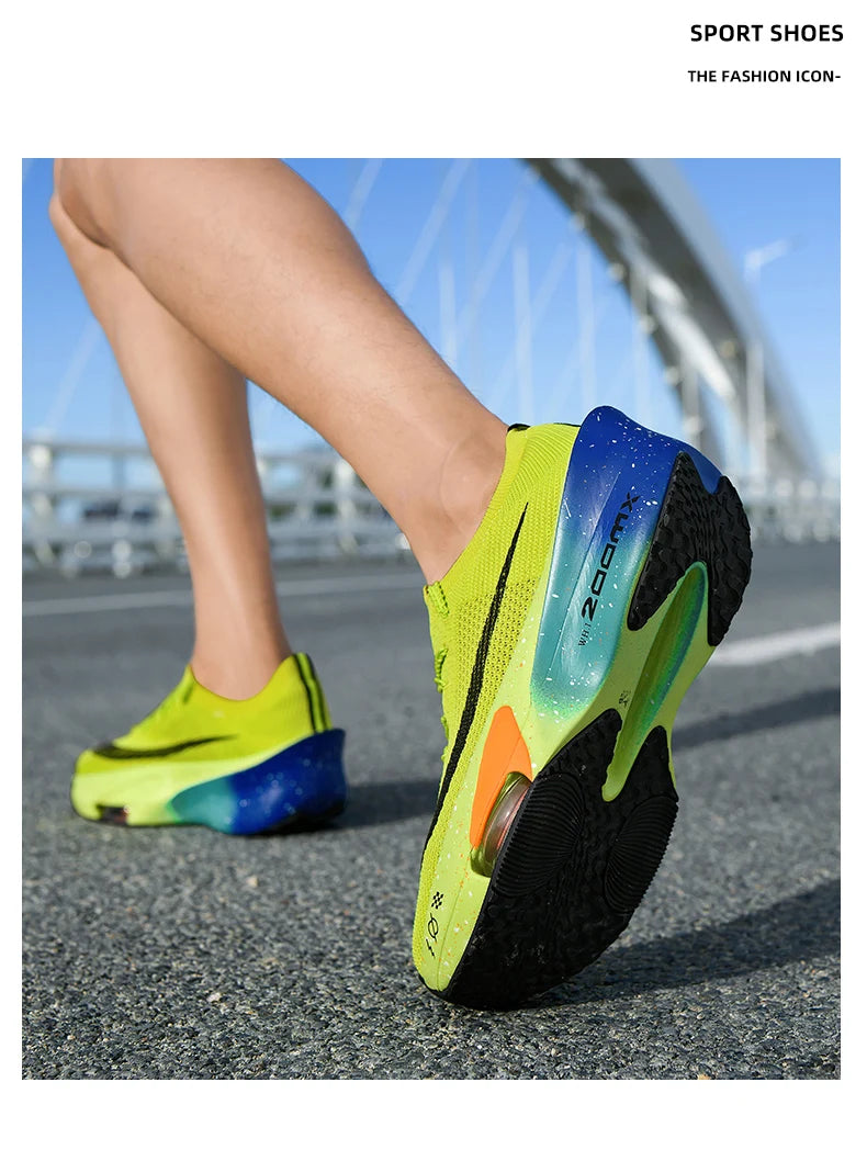 Unisex Running Shoes – Carbon Plate, Breathable and Ultralight