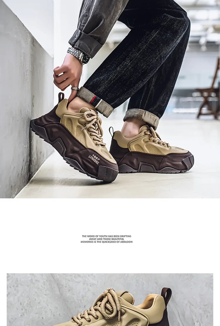 Men's Designer Sneakers – Comfort & Height Boost