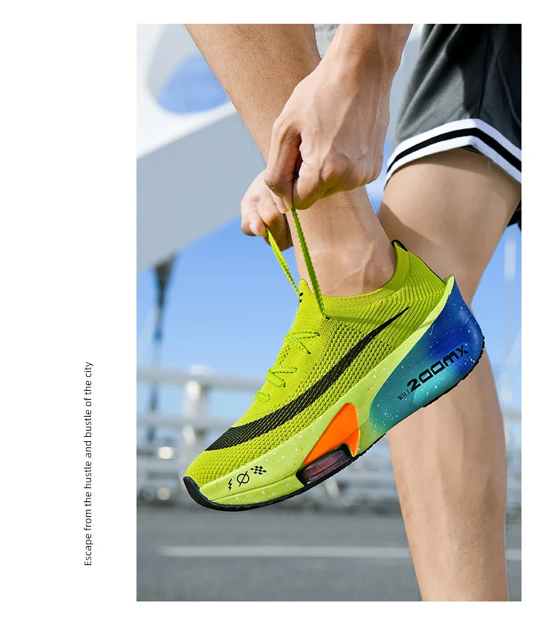 Unisex Running Shoes – Carbon Plate, Breathable and Ultralight