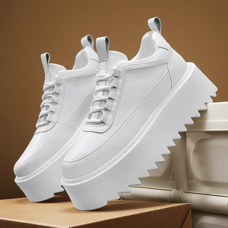 CHAXIAOA Ankle Boots Homme, Urban Core Classics – Baskets Épaisses & Confortables