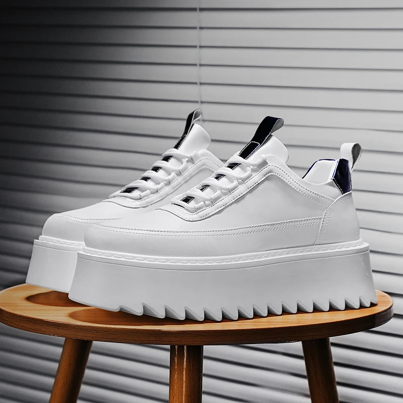 CHAXIAOA Ankle Boots Homme, Urban Core Classics – Baskets Épaisses & Confortables