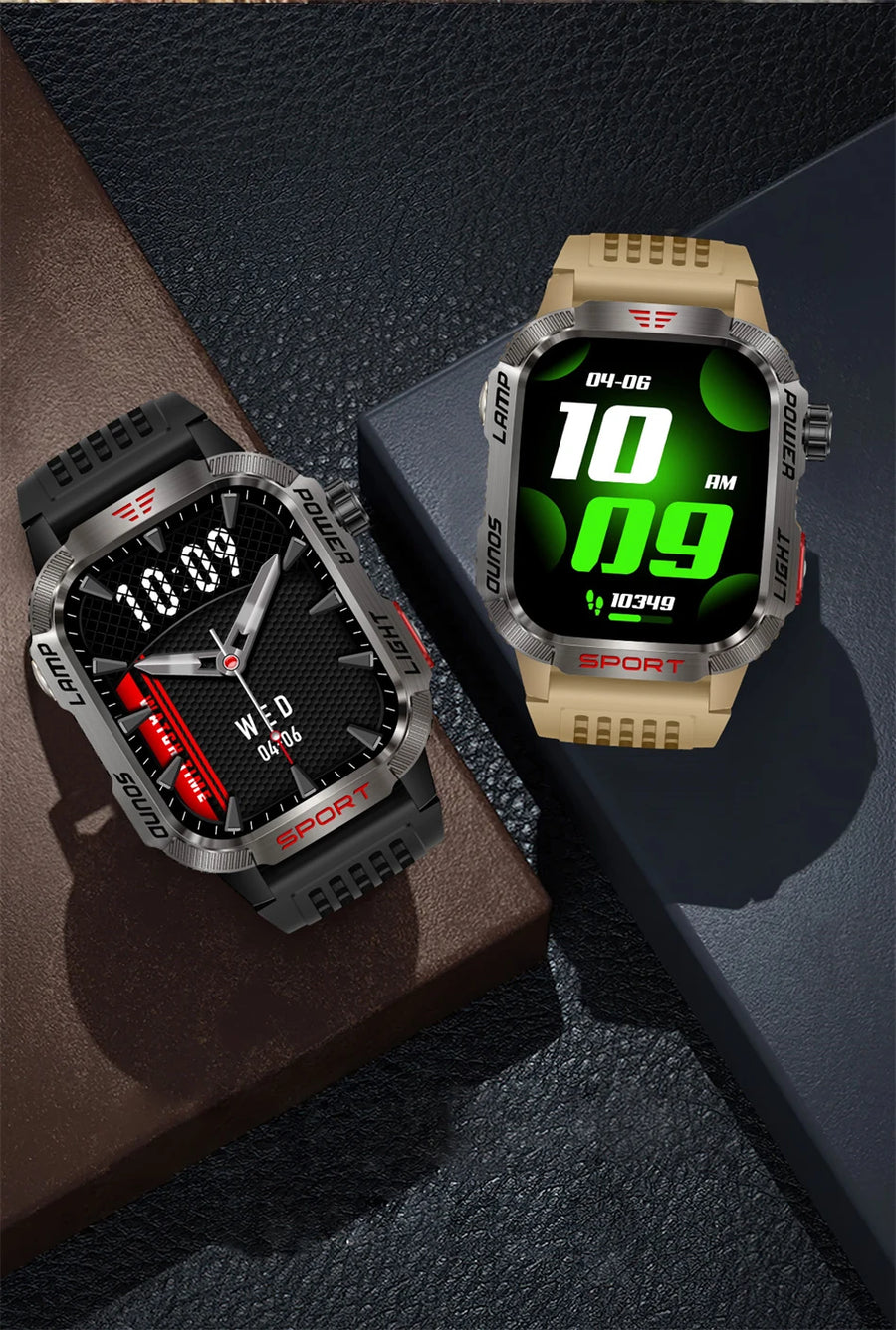 ChiBear Smartwatch Outdoor 2.01'' – Power & Adventure on the Wrist