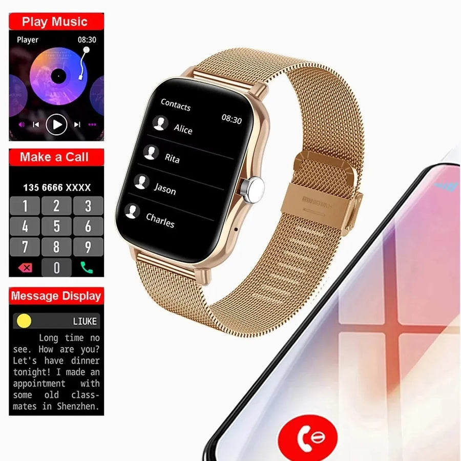 Montre Connectée COTAUL GT20 – Écran 1.83”