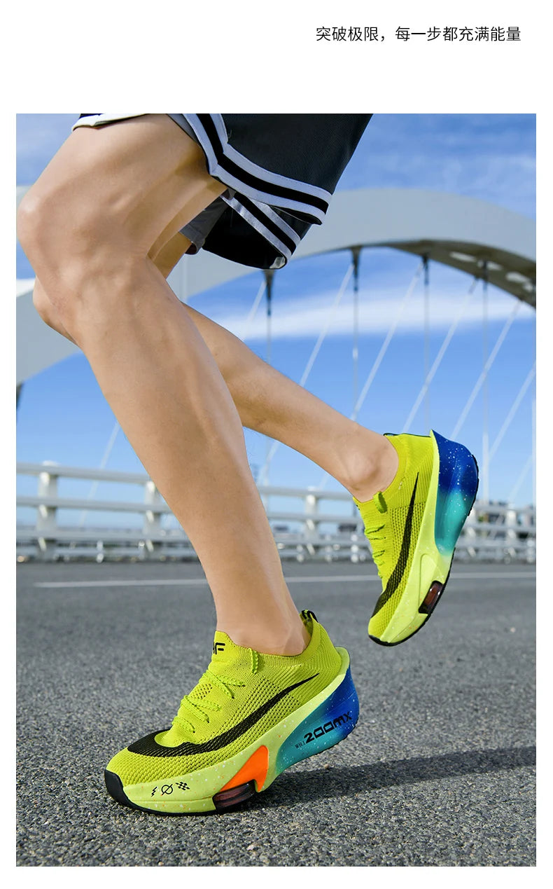 Unisex Running Shoes – Carbon Plate, Breathable and Ultralight