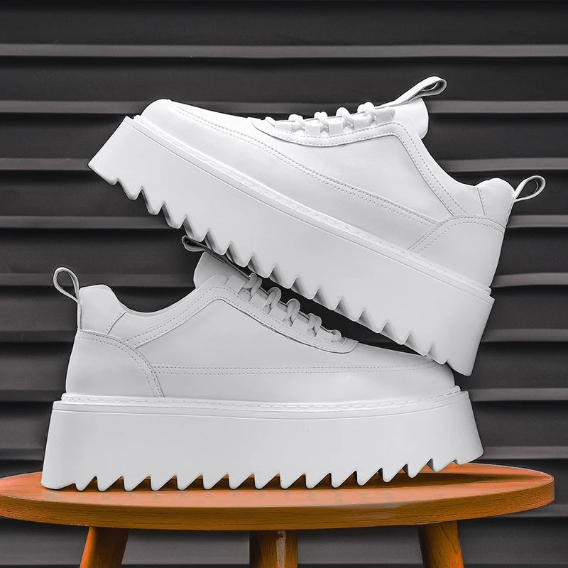 CHAXIAOA Ankle Boots Homme, Urban Core Classics – Baskets Épaisses & Confortables