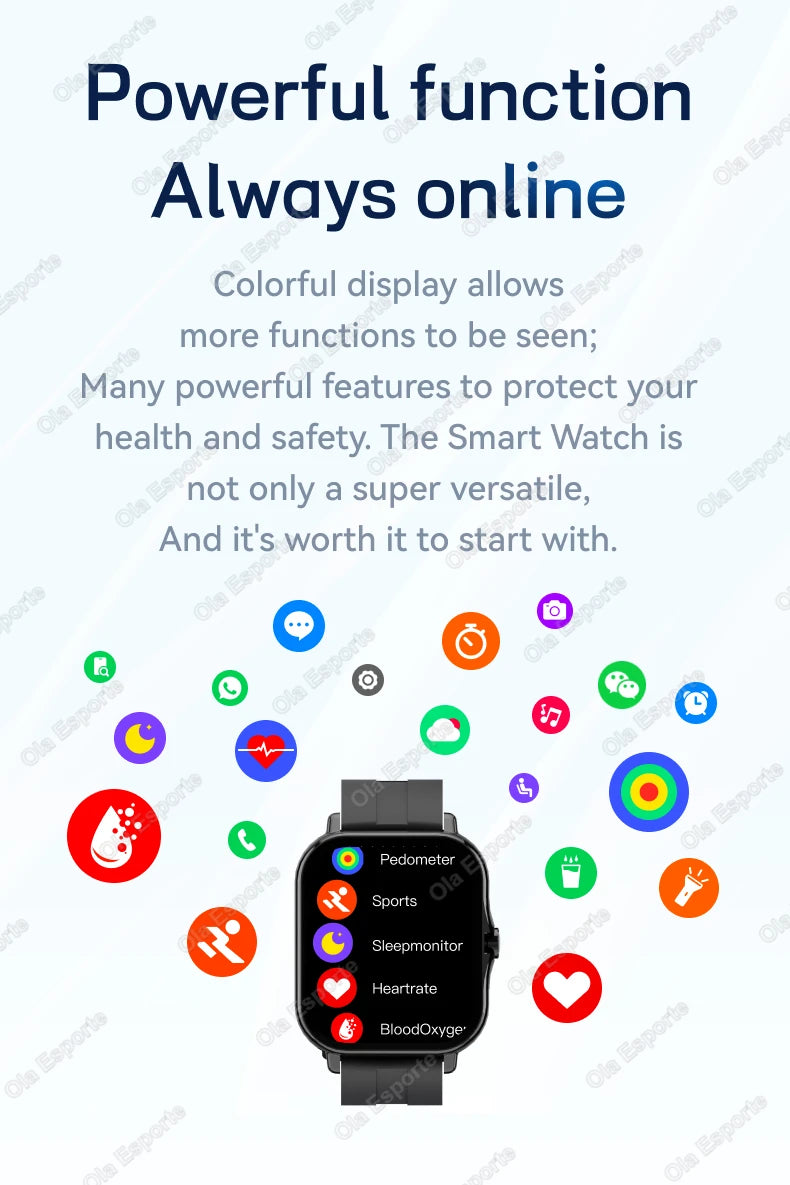 Montre, Ola Esporte Smartwatch 1.83