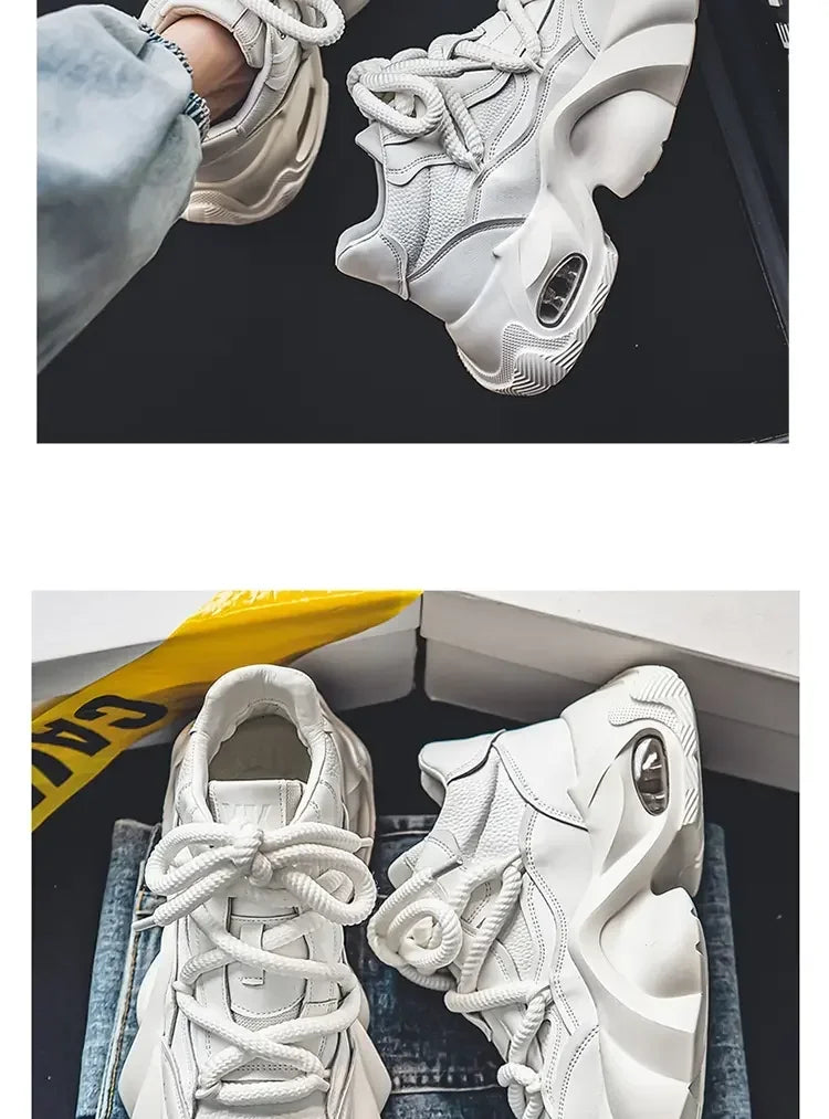 designer style men's shoes - Comfortable and trendy chunky platform sneakers