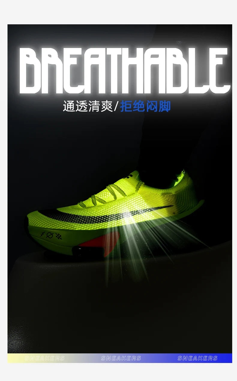 Unisex Running Shoes – Carbon Plate, Breathable and Ultralight