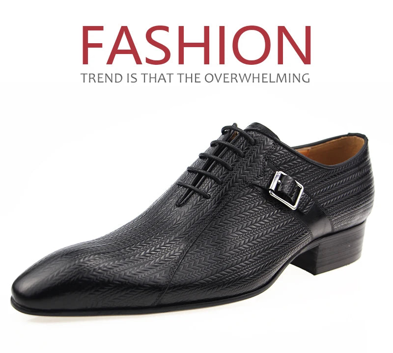 ASIMAYA Luxury Oxford – Genuine Leather Men's Shoes