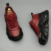 2025s – Lace-up sneakers with wedge sole