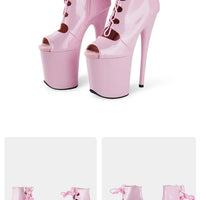 Bottines sexy à talon haut – Stiletto, plateforme exotique, club et danse