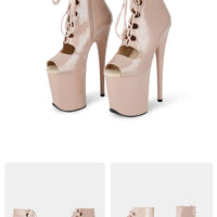 Bottines sexy à talon haut – Stiletto, plateforme exotique, club et danse