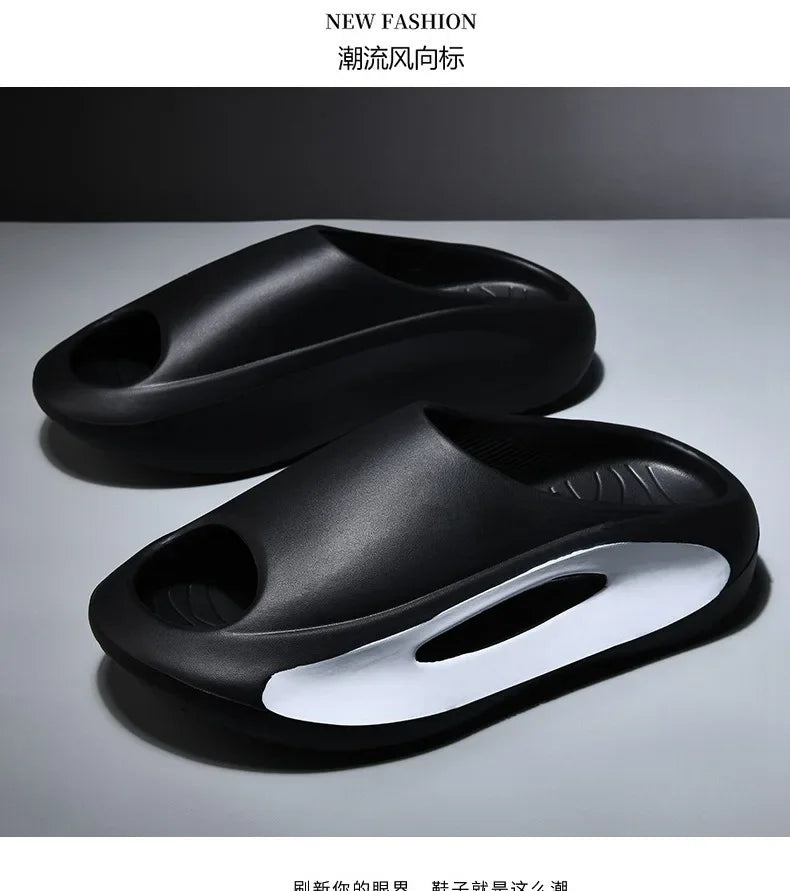 2024 Men's Summer Sandals - Casual Thick Sole Outdoor Slippers, Vietnam Trendy Style
