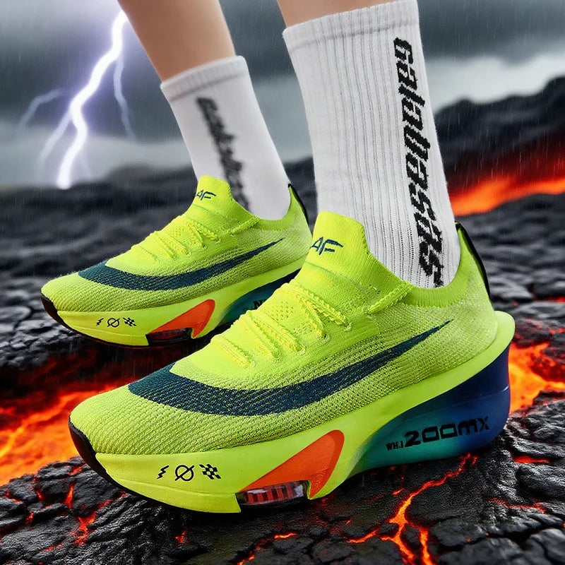 Unisex Running Shoes – Carbon Plate, Breathable and Ultralight