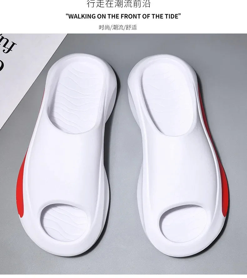 2024 Men's Summer Sandals - Casual Thick Sole Outdoor Slippers, Vietnam Trendy Style