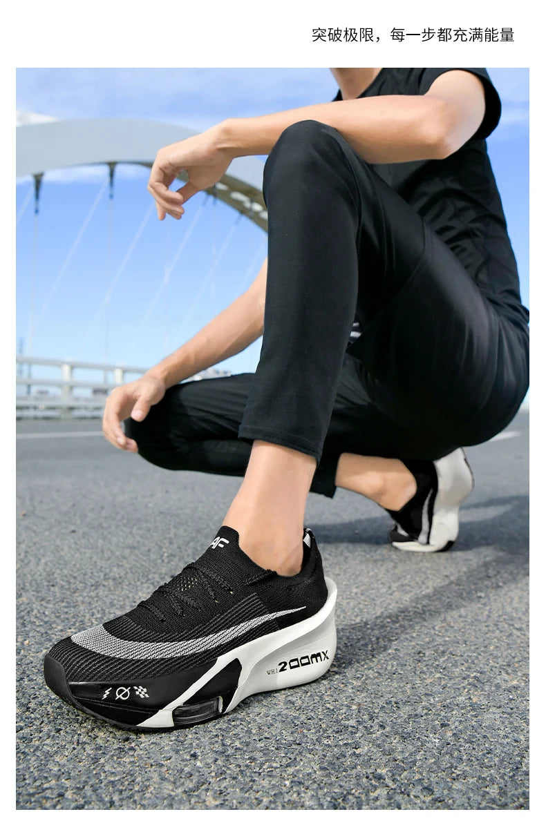 Unisex Running Shoes – Carbon Plate, Breathable and Ultralight