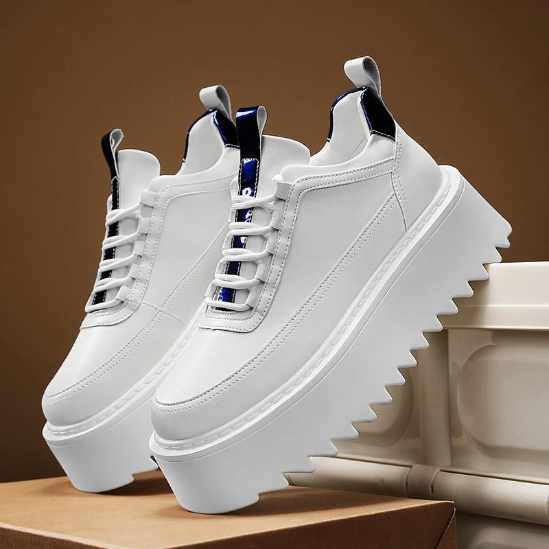 CHAXIAOA Ankle Boots Homme, Urban Core Classics – Baskets Épaisses & Confortables