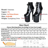Bottines sexy à talon haut – Stiletto, plateforme exotique, club et danse