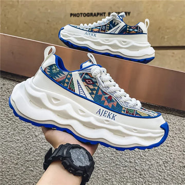 BlueRise – Sneakers Homme Plateforme & Style Urbain