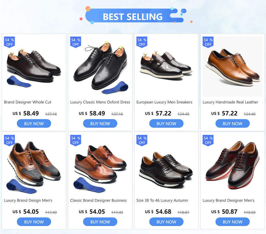 Men's Elegant Genuine Leather Oxford Shoes - Elevator Heel, Round Toe, Office & Casual Style