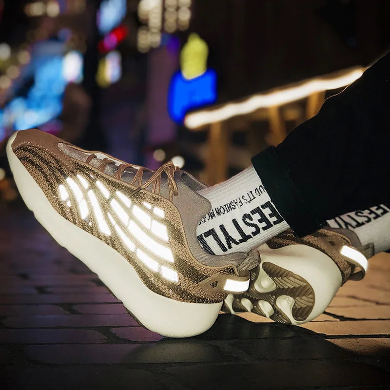 Men's Casual Sneakers Spring & Autumn - Breathable and Versatile Sneakers, Fashion Style