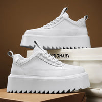 CHAXIAOA Ankle Boots Homme, Urban Core Classics – Baskets Épaisses & Confortables
