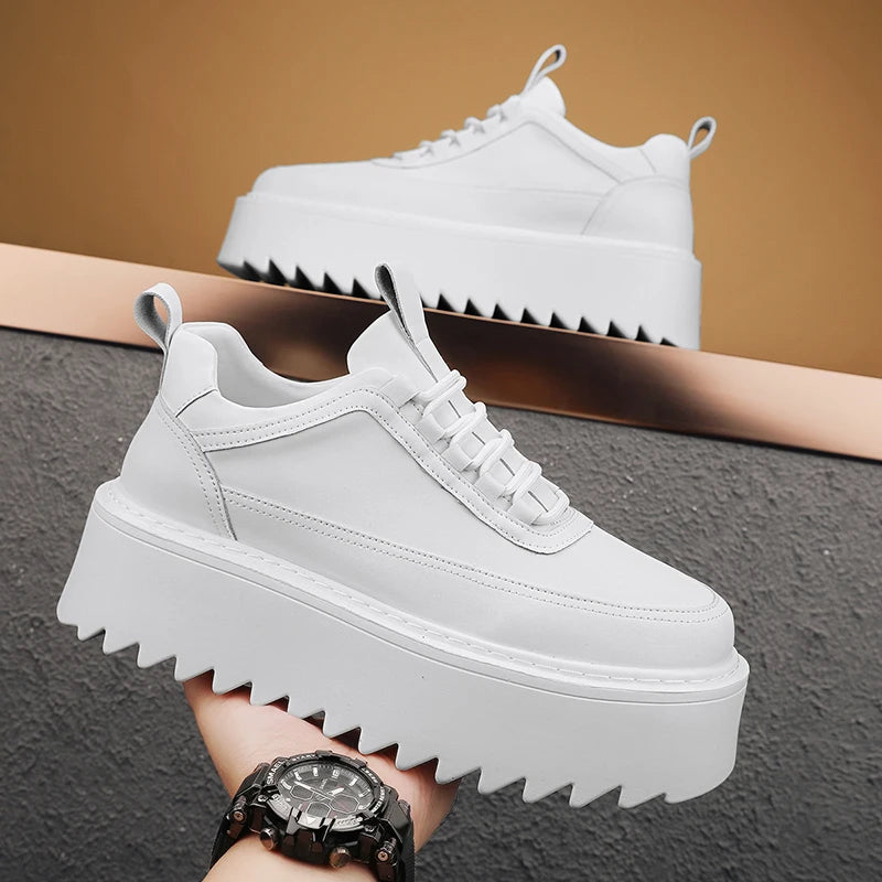 CHAXIAOA Ankle Boots Homme, Urban Core Classics – Baskets Épaisses & Confortables