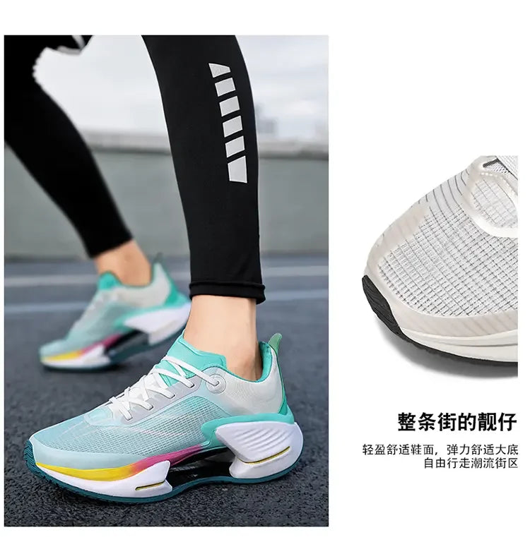 2024 Jue Ying 3 – Chaussures de course unisexes légères et respirantes, stables et confortables pour performance et vitesse