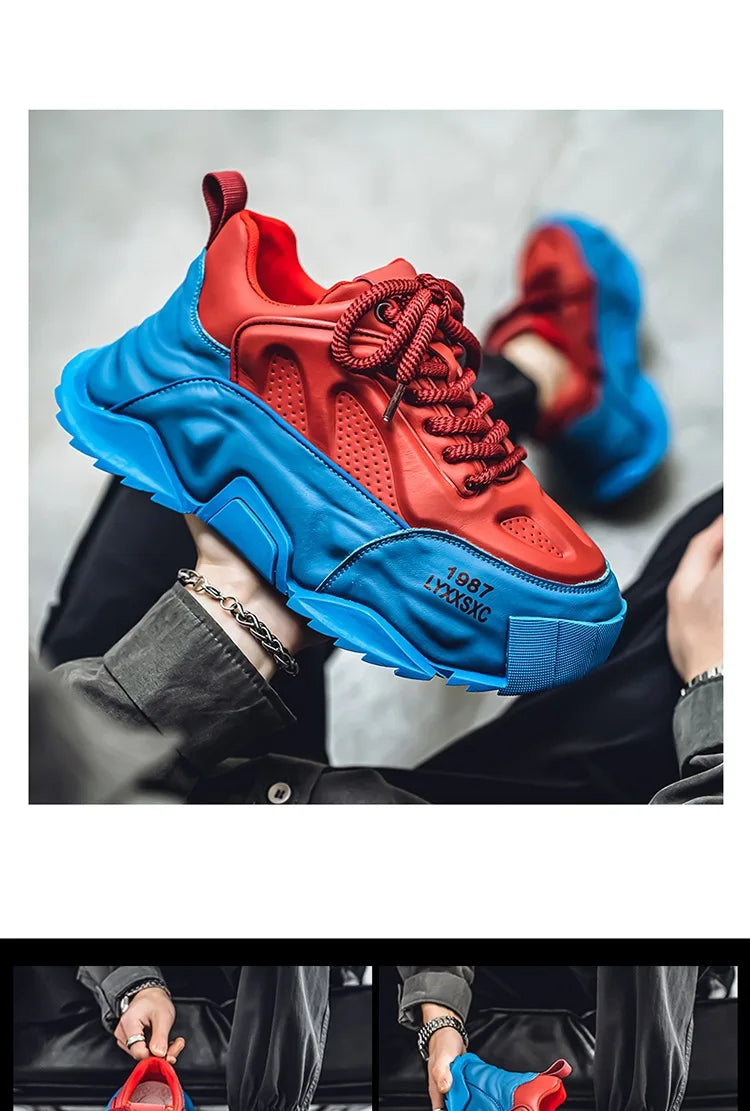 Men's Designer Sneakers – Comfort & Height Boost