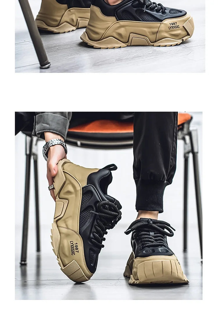 Men's Designer Sneakers – Comfort & Height Boost