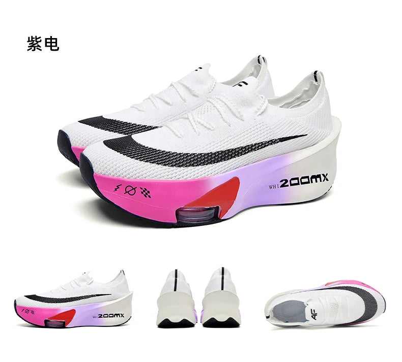 Unisex Running Shoes – Carbon Plate, Breathable and Ultralight