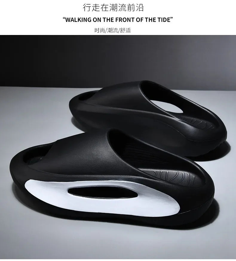 2024 Men's Summer Sandals - Casual Thick Sole Outdoor Slippers, Vietnam Trendy Style