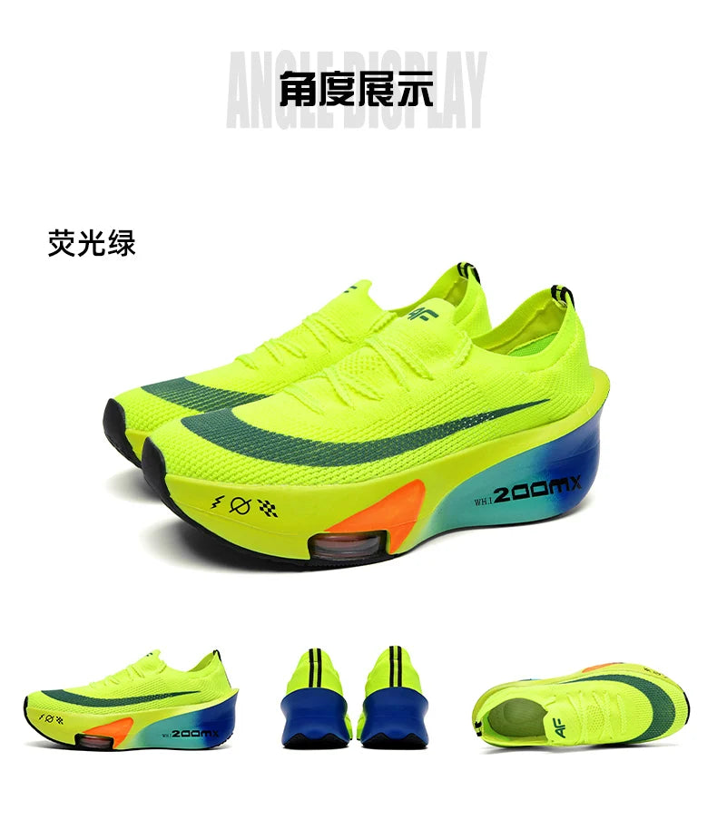 Unisex Running Shoes – Carbon Plate, Breathable and Ultralight