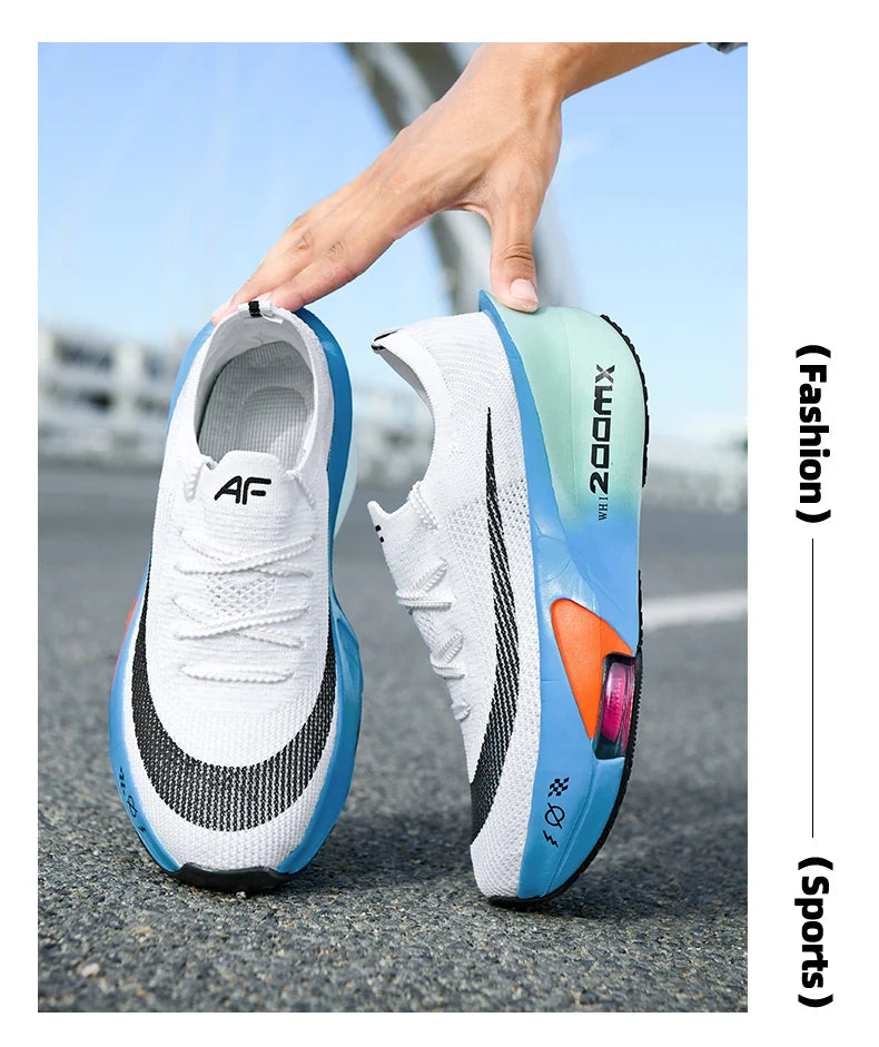 Unisex Running Shoes – Carbon Plate, Breathable and Ultralight