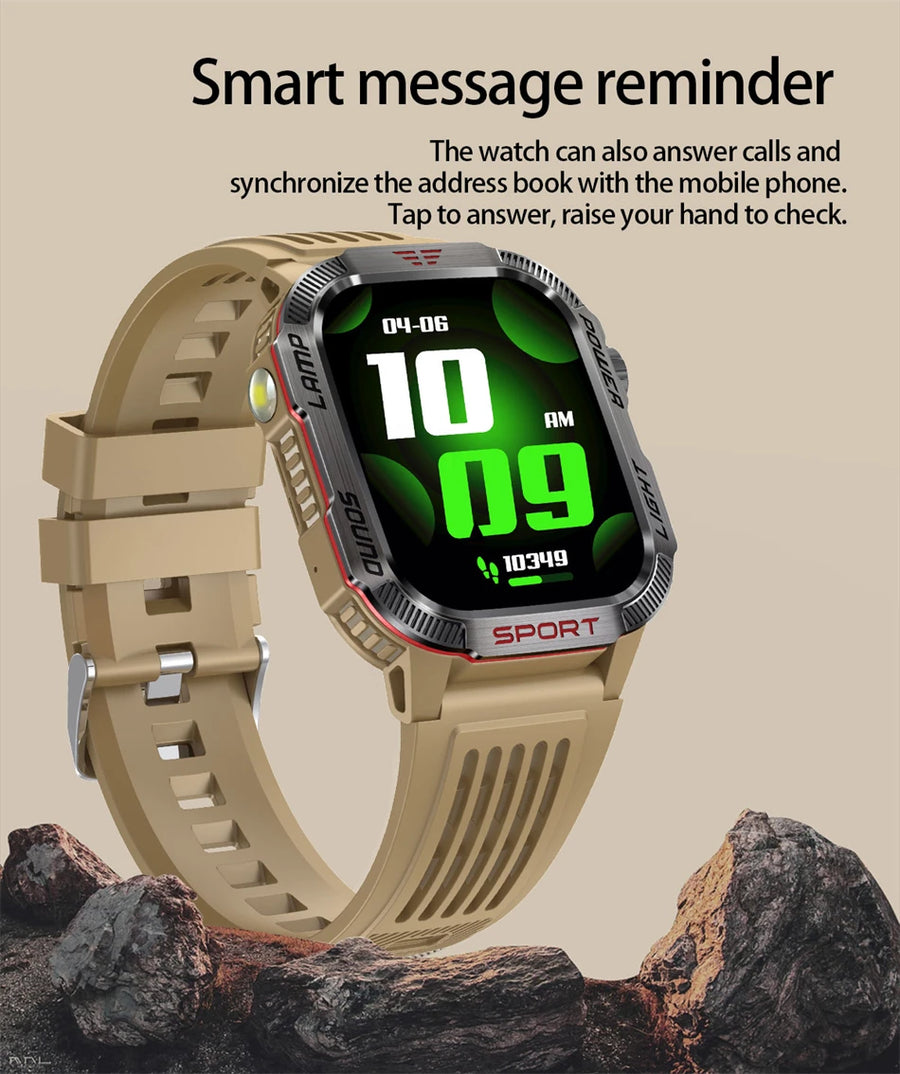 ChiBear Smartwatch Outdoor 2.01'' – Power & Adventure on the Wrist