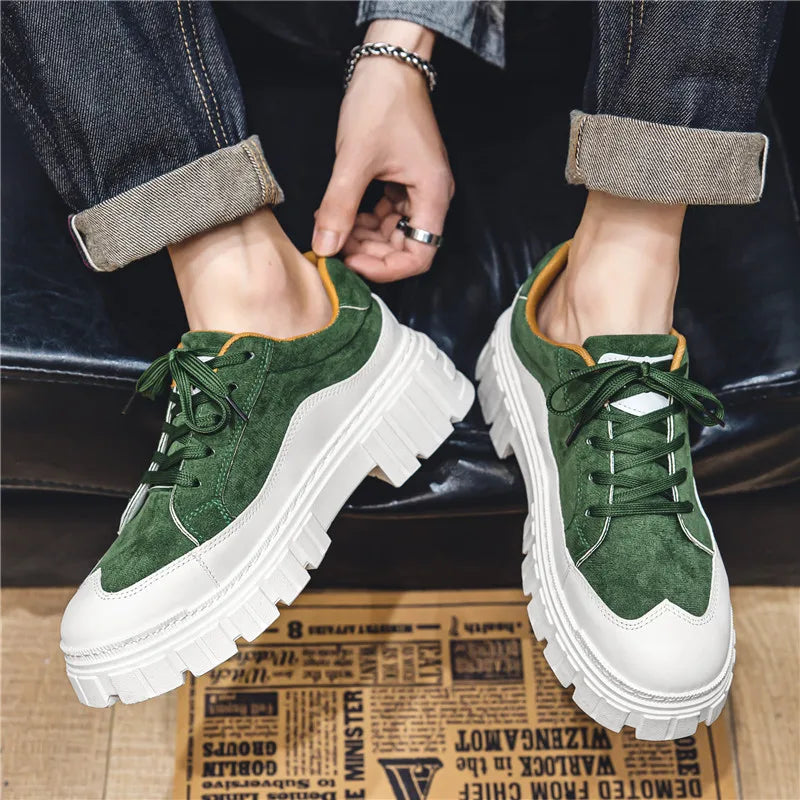 AeroStep Platform – Men’s Chunky & Breathable Sneakers