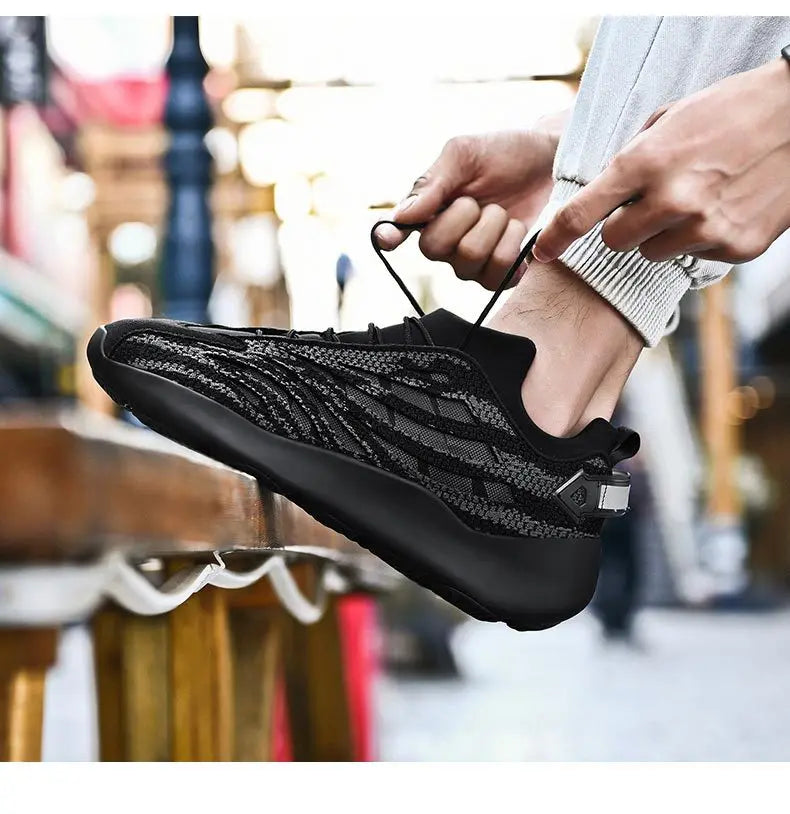 Men's Casual Sneakers Spring & Autumn - Breathable and Versatile Sneakers, Fashion Style