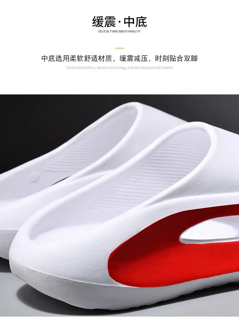 2024 Men's Summer Sandals - Casual Thick Sole Outdoor Slippers, Vietnam Trendy Style