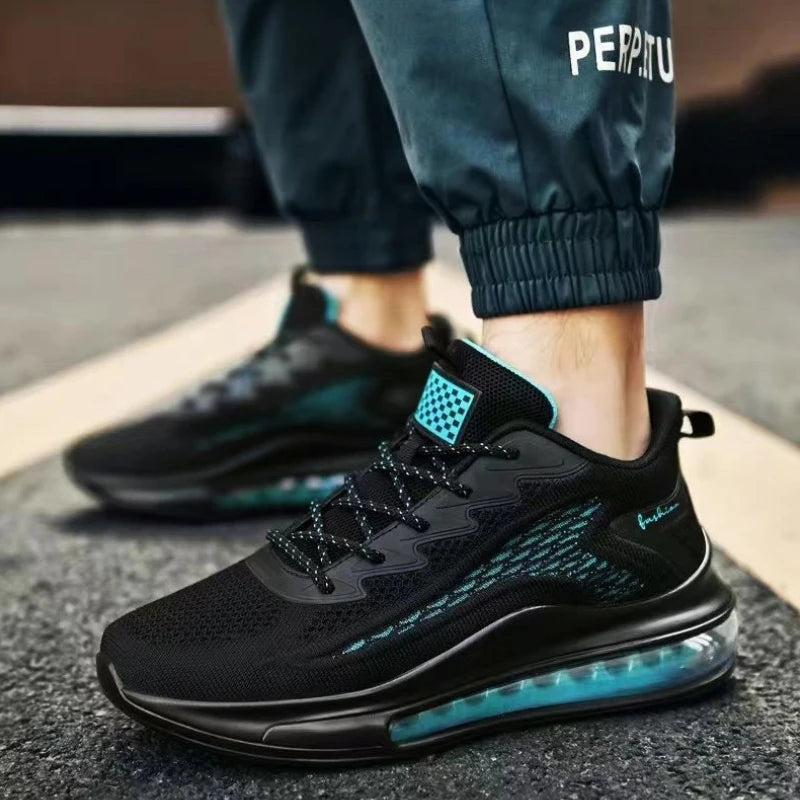 Men's sports sneakers - Breathable mesh and soft cushioning