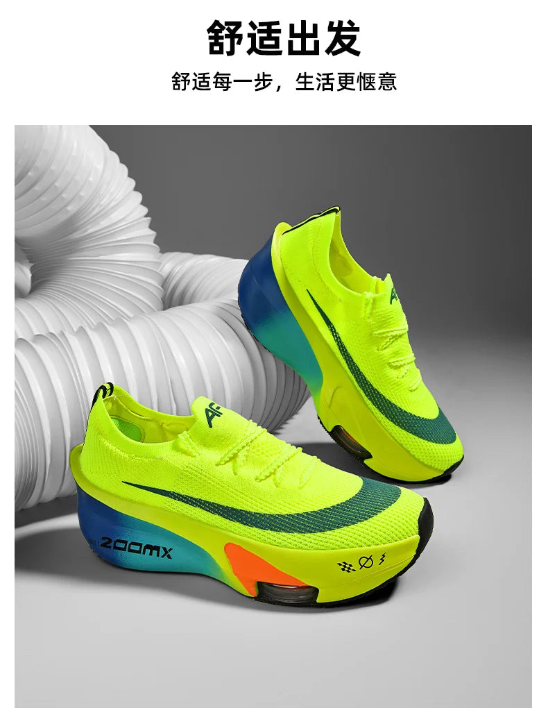 Unisex Running Shoes – Carbon Plate, Breathable and Ultralight