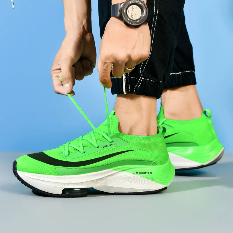 Baskets couple – Chaussures de running pour hommes et femmes, légères et respirantes en mesh