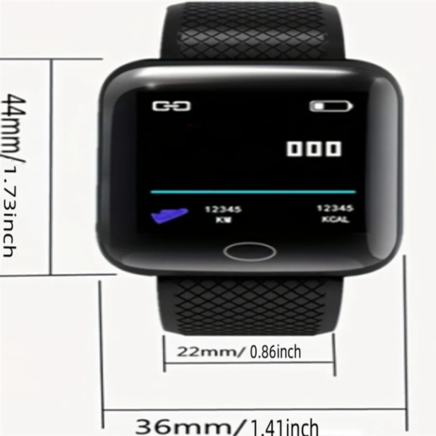 Smartwatch D13/116Plus – Montre Connectée Homme/Femme