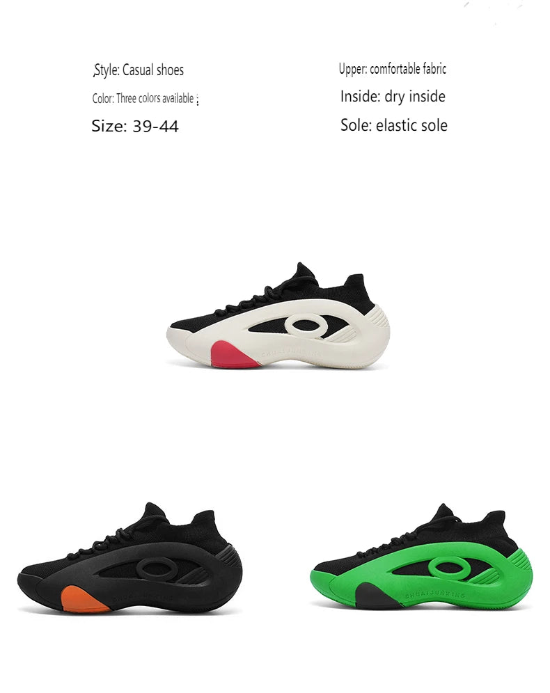 2025 Men's Lightweight Breathable Basketball Shoes - Non-slip Wear-resistant Casual Sports Sneakers