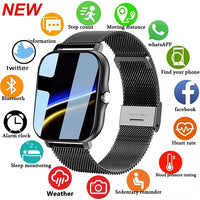 LAXASFIT Y13 – Montre Connectée Sport pour Homme et Femme